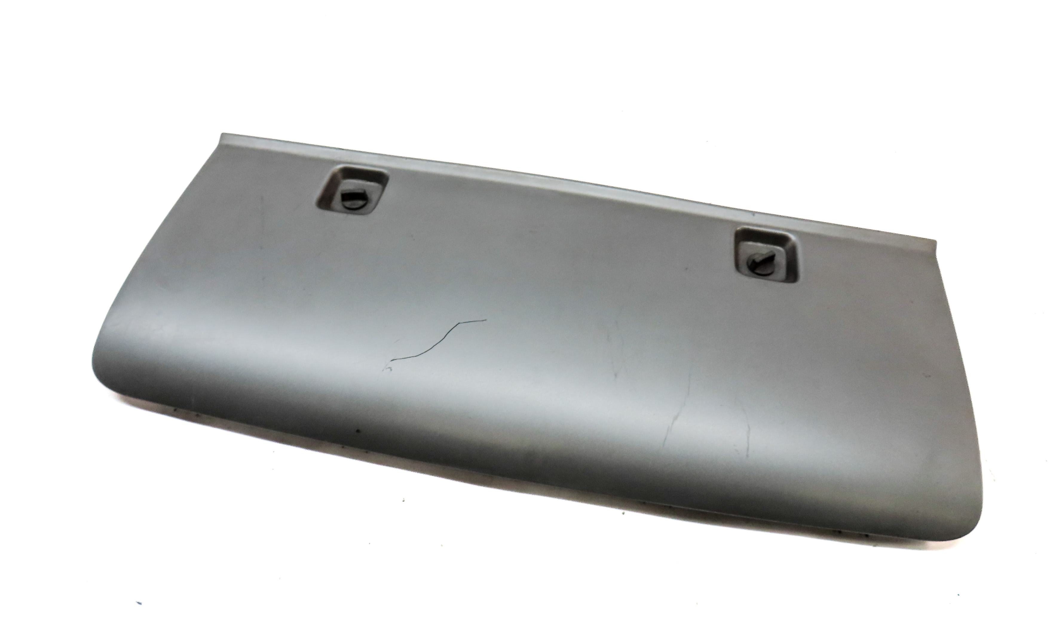 2015 AUDI Q7 (4L) REAR BUMPER TRAILER TOW HITCH COVER PANEL TRIM (Grey) — exact item pictured